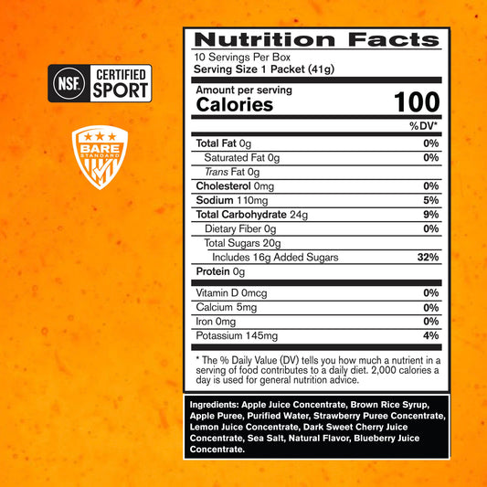 Bare Performance Nutrition Go Gel Endurance Gel - Mixed Berry