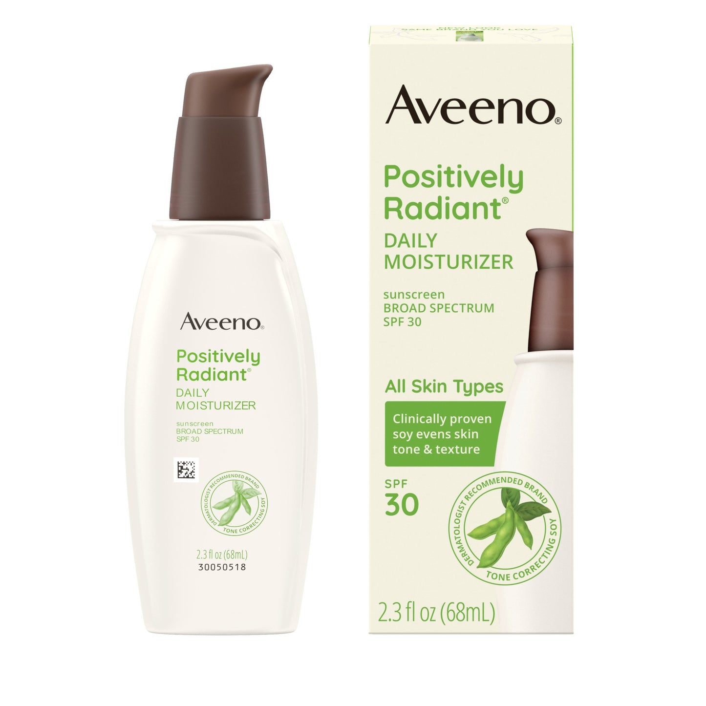 Aveeno Positively Radiant Daily Moisturizer - SPF 30
