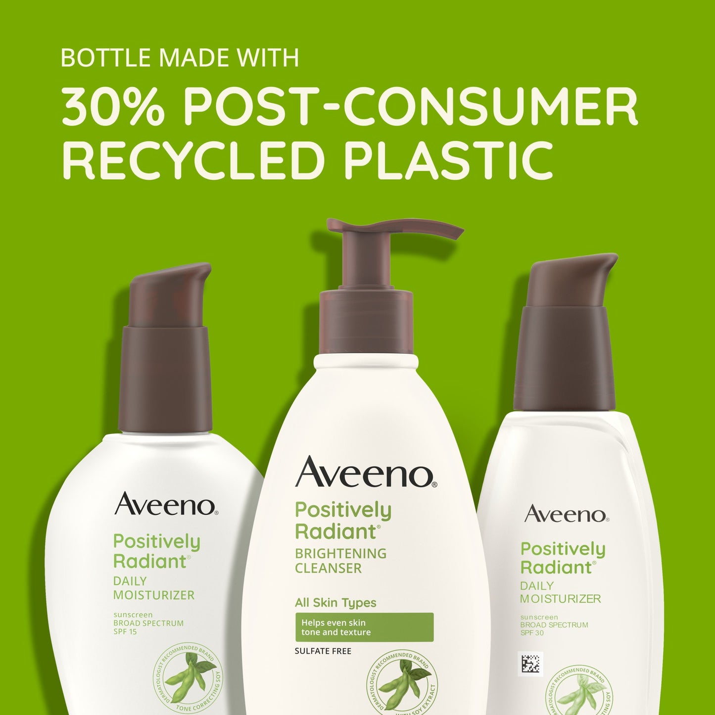 Aveeno Positively Radiant Daily Moisturizer - SPF 30