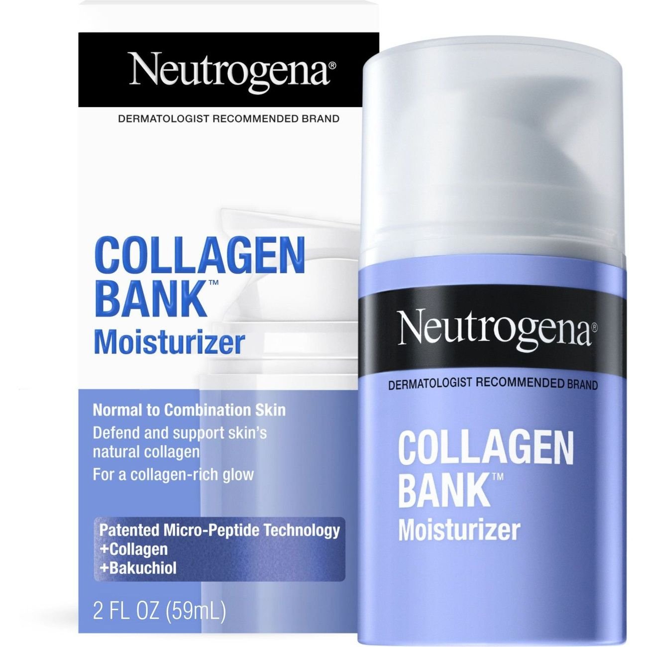 Neutrogena Collagen Bank Daily Face Moisturizer - Non-Greasy