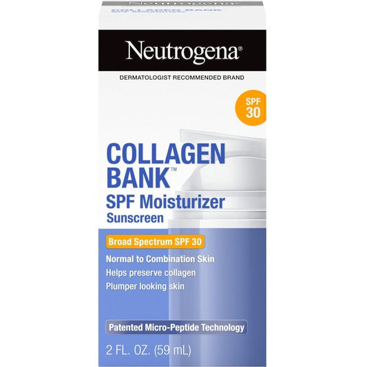 Neutrogena Collagen Bank Daily Face Moisturizer - SPF 30