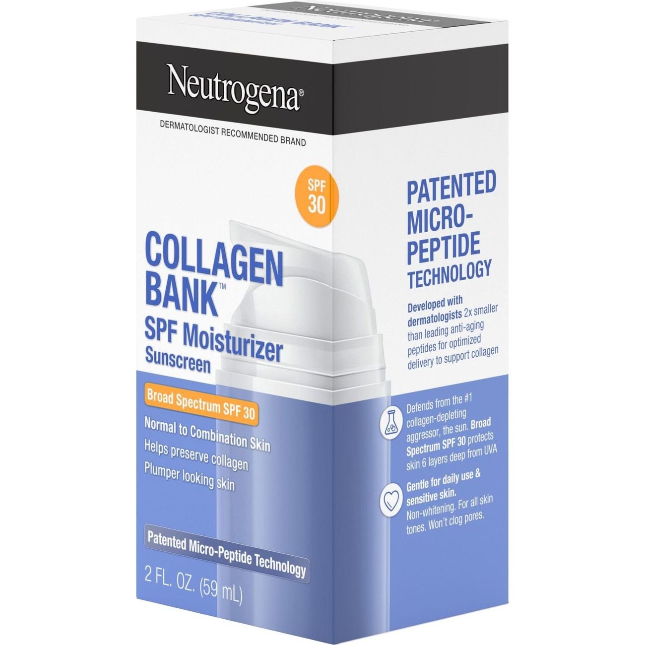 Neutrogena Collagen Bank Daily Face Moisturizer - SPF 30