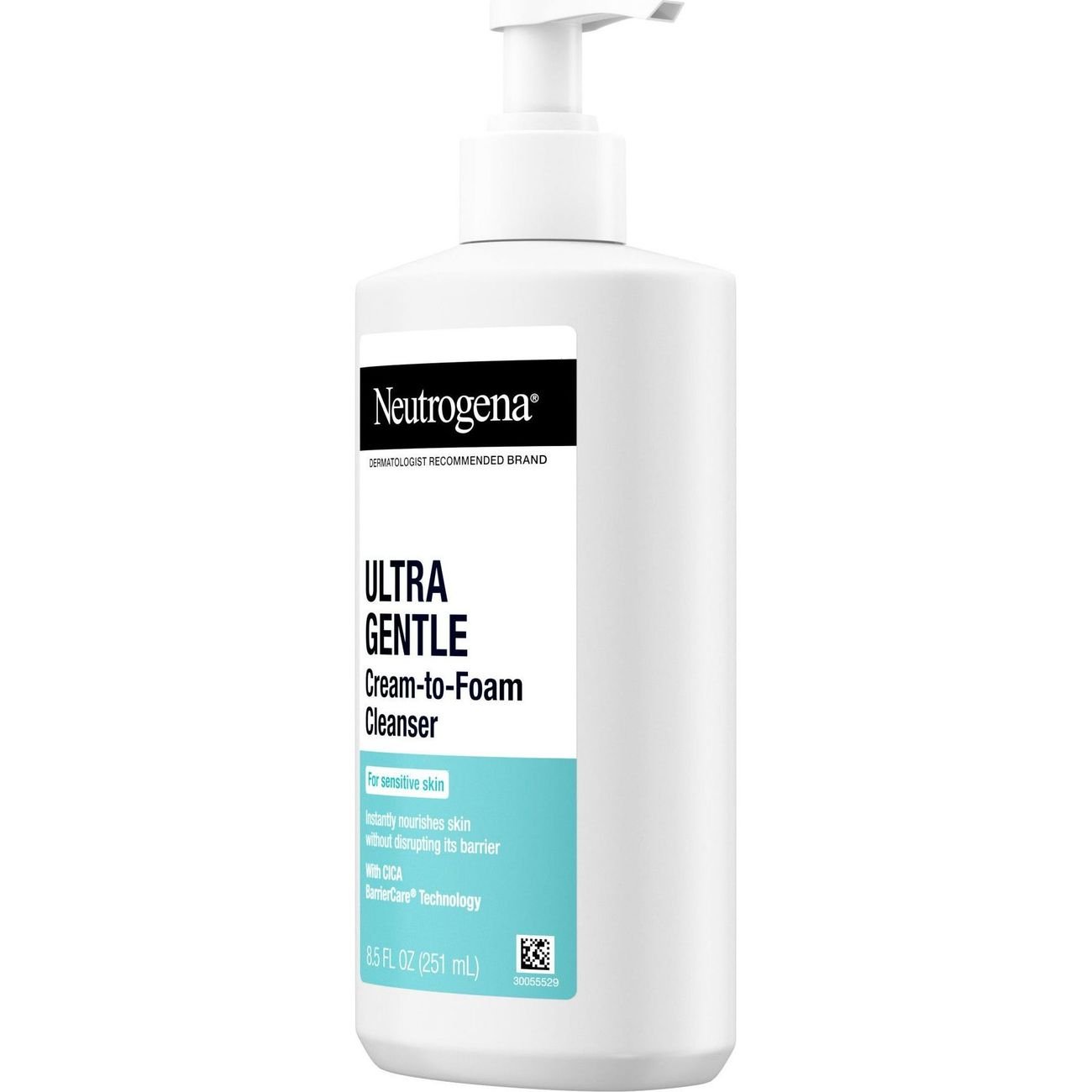 Neutrogena Ultra Gentle Cream-to-Foam Daily Facial Cleanser