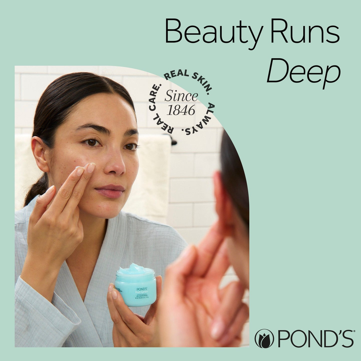 Pond's Fresh Hydration Oil-Free Gel Moisturizer with Aloe Vera