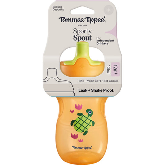 Tommee Tippee Sporty Spout Toddler Water Bottle - Colors May Vary