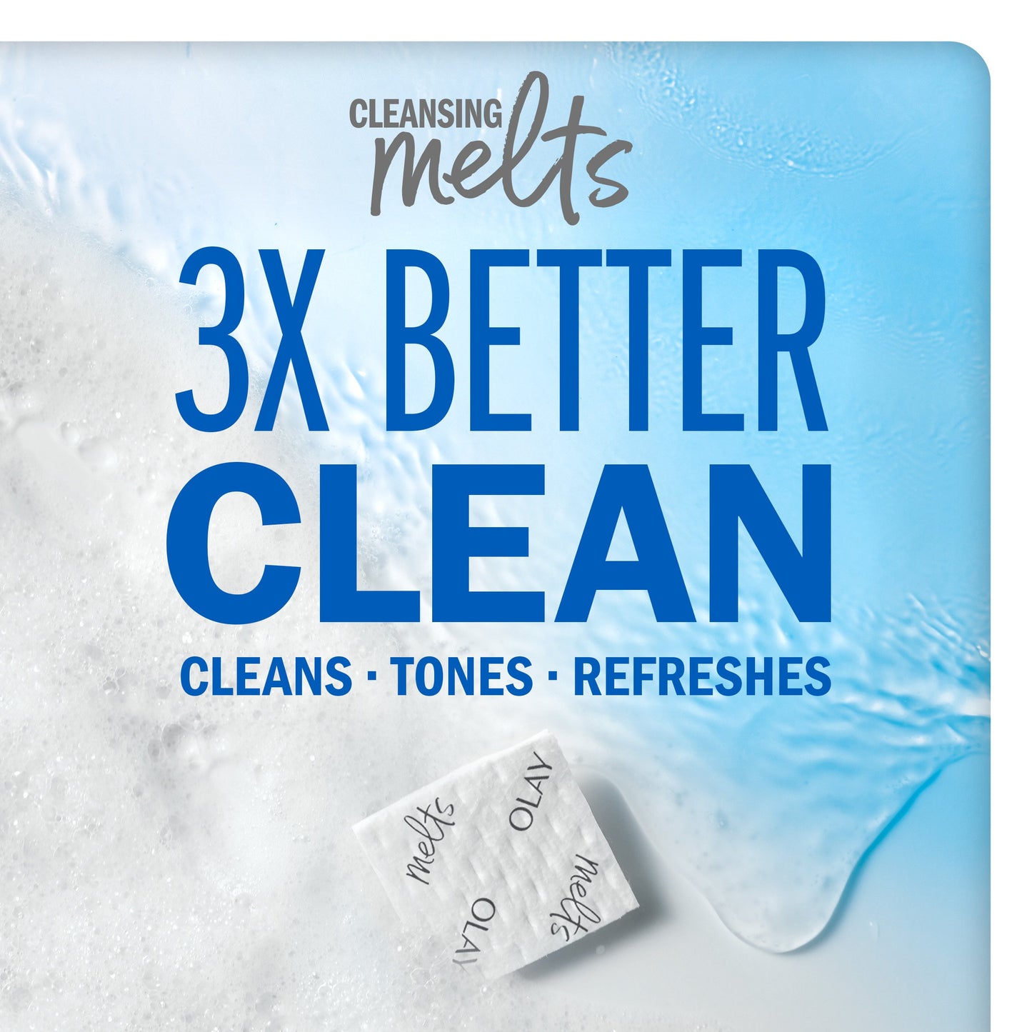 Olay Cleansing Melts Water-Activated Daily Facial Cleanser + Retinol