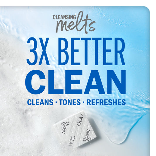 Olay Cleansing Melts Water-Activated Daily Facial Cleanser + Retinol