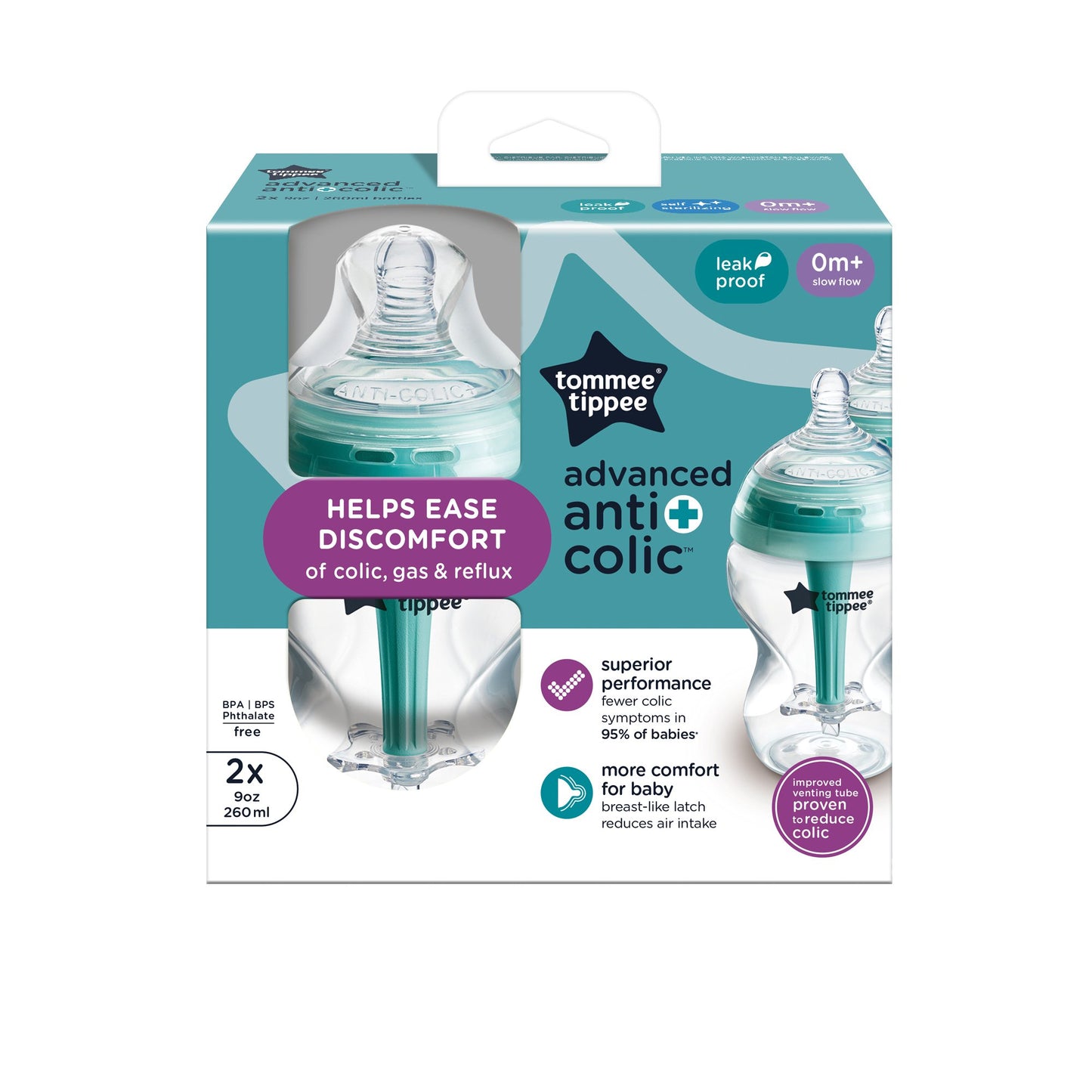 Tommee Tippee Advanced Anti-Colic Bottles