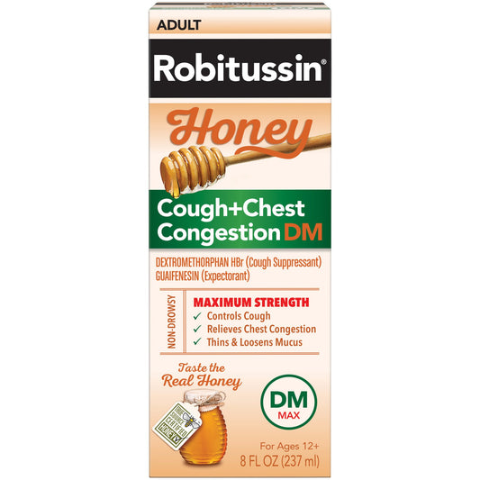 Robitussin Honey DM Max Cough + Chest Congestion