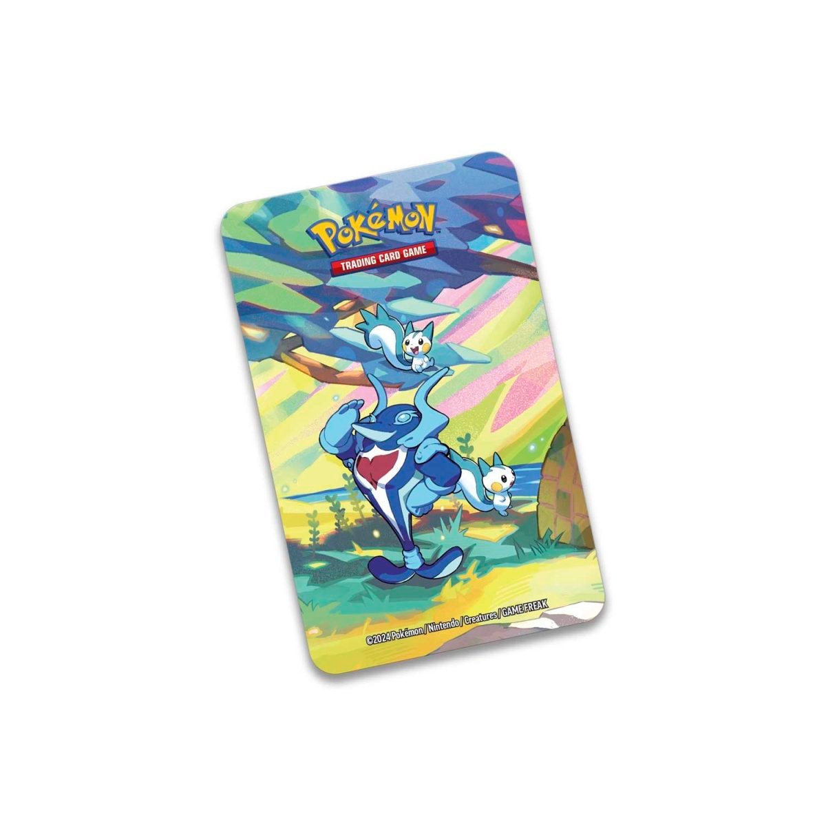 Pokémon Trading Card Game: Vibrant Paldea Mini Tin - Pachirisu & Palafin