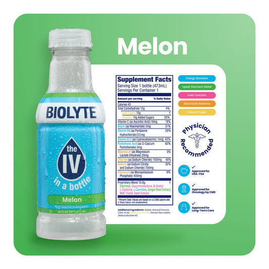 Biolyte Hydration Drink - Melon