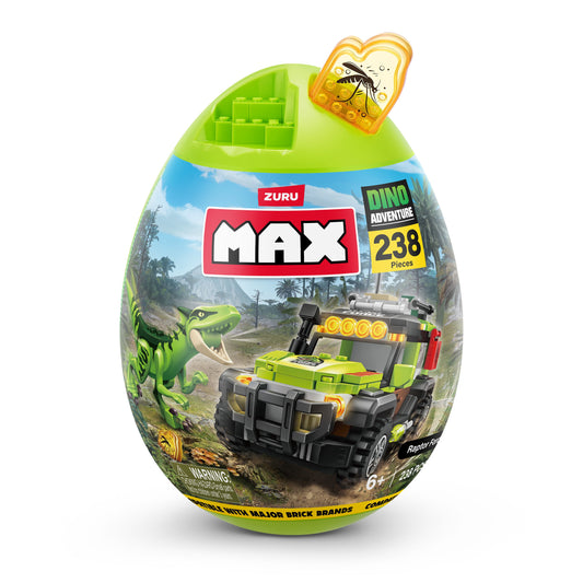 Zuru MAX Bricks Dino Adventure Egg