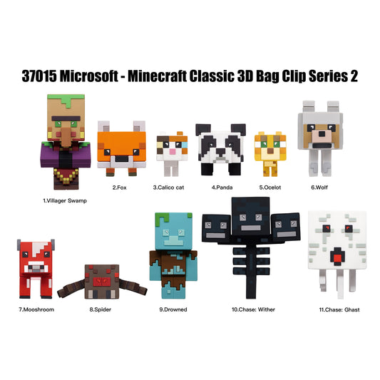 Monogram International Minecraft Figural Bag Clip - Series 2
