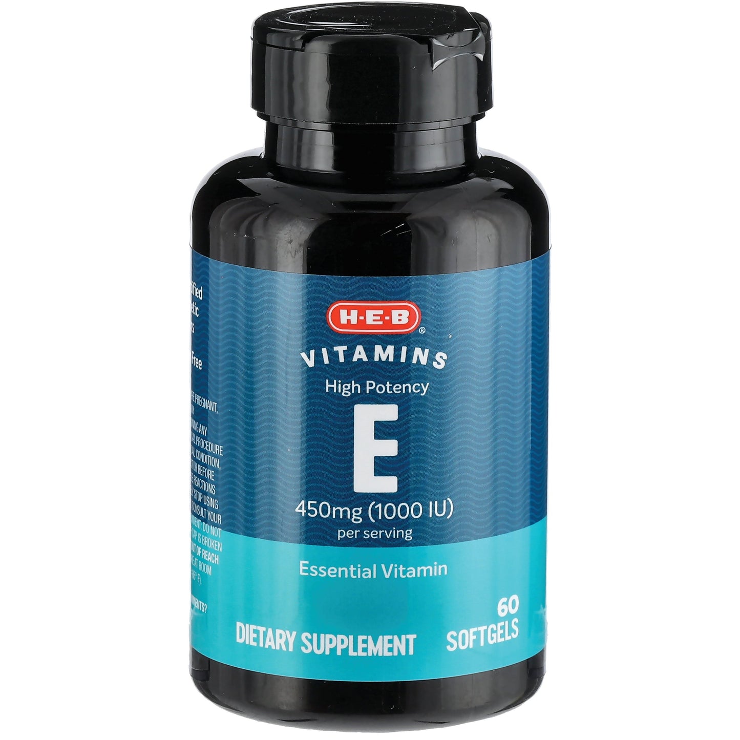 H-E-B Vitamins High Potency E 450mg (1000 IU) Softgels
