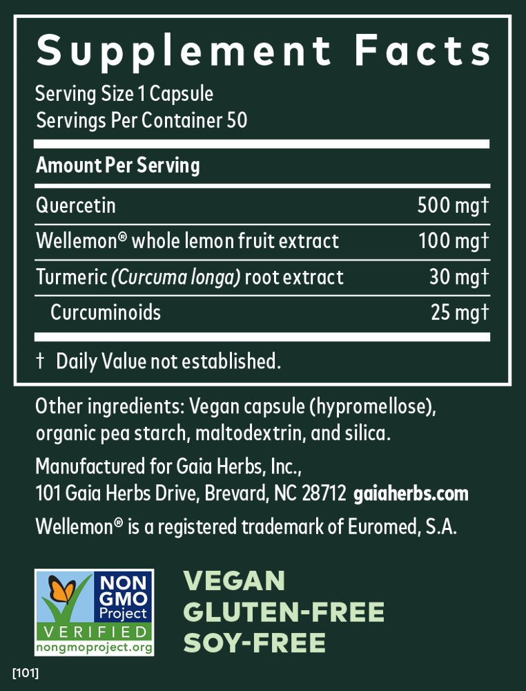 Gaia Herbs Quercetin Synergy