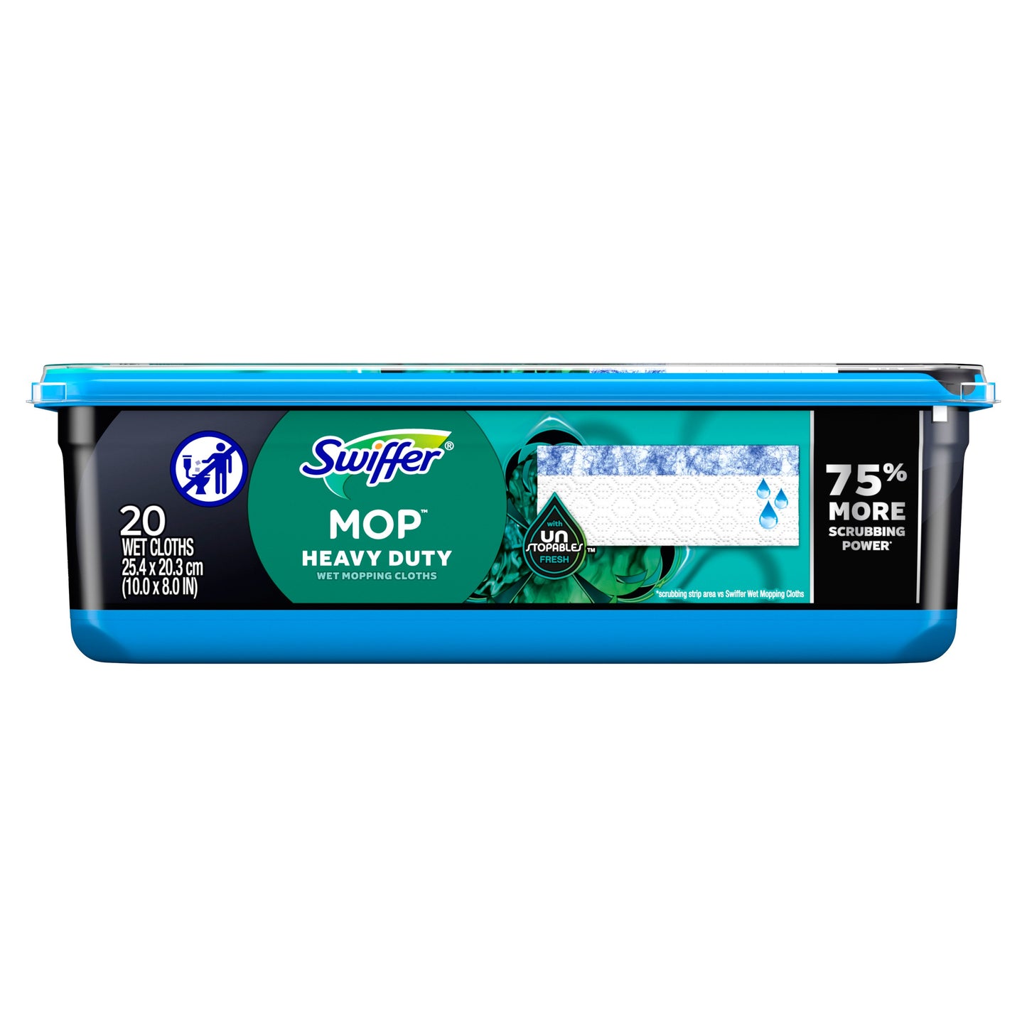 Swiffer Heavy Duty Mop Wet Multi-Surface Cloth Refills - Unstopables Fresh Scent