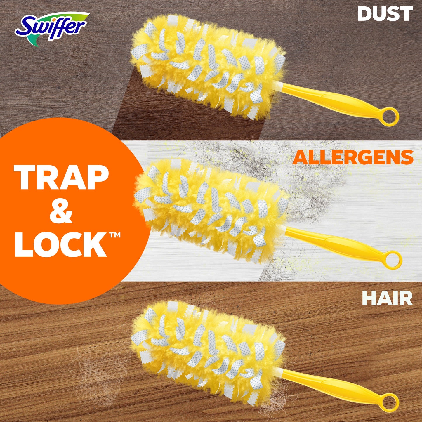 Swiffer Dusters Heavy Duty Multi-Surface Duster Refills for Cleaning - Unstopables