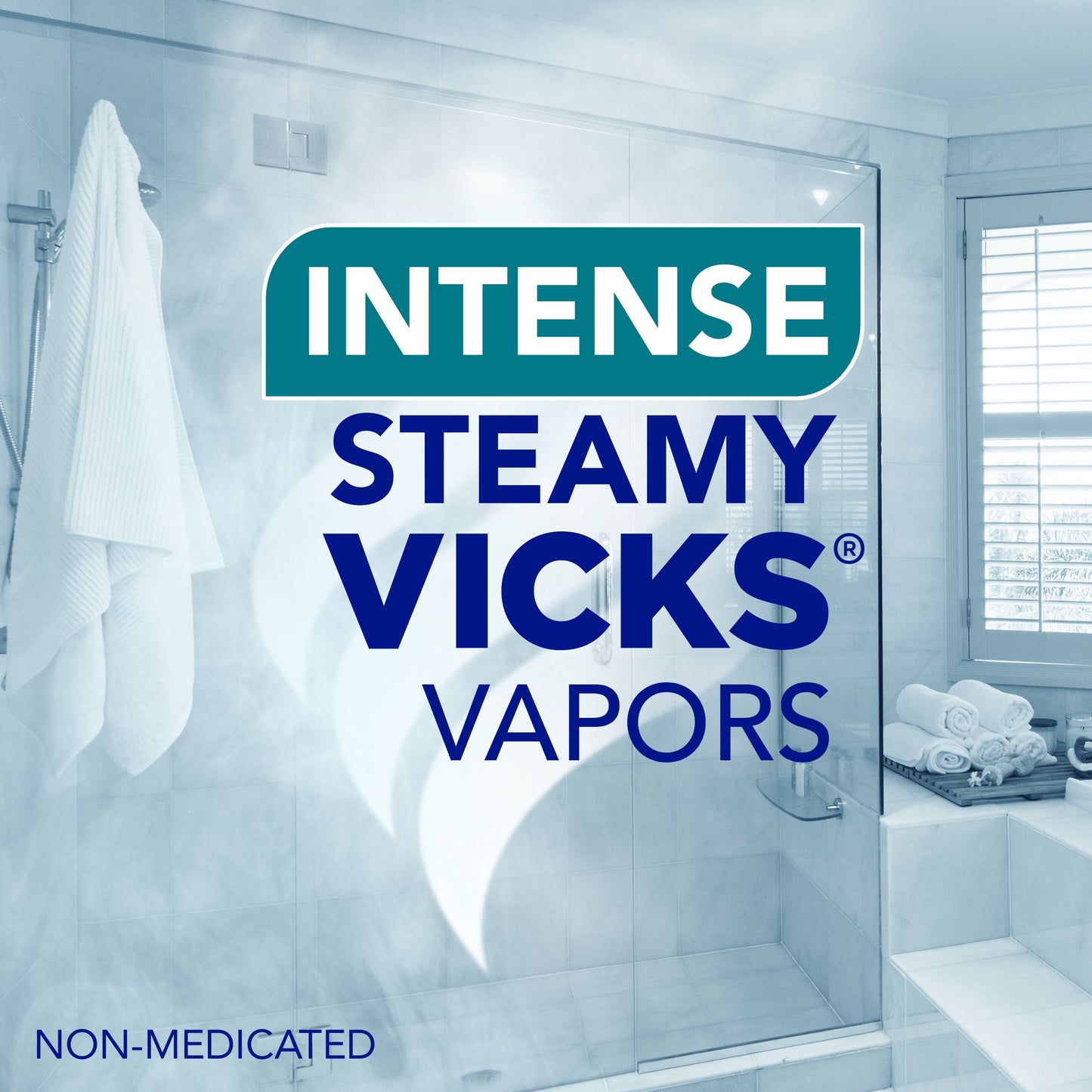 Vicks VapoShower Max Tablets, Non-Medicated Eucalyptus Shower Steamer Tablets, Menthol, Aromatherapy