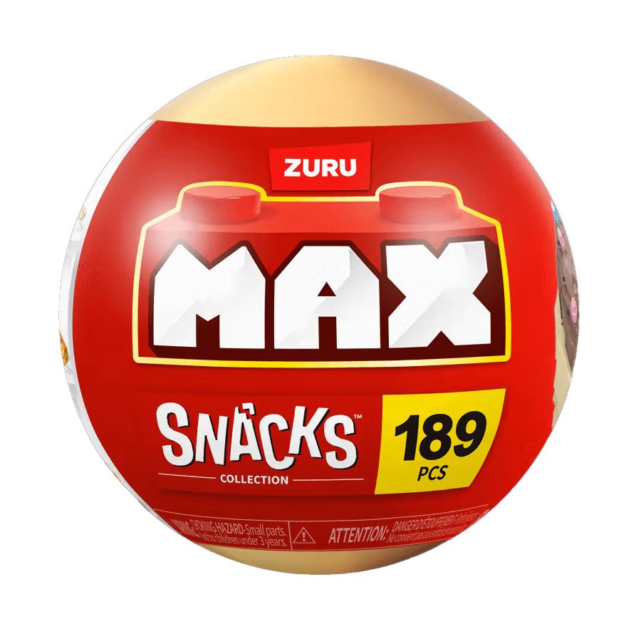 Zuru MAX Snacks Collection Building Bricks Capsule