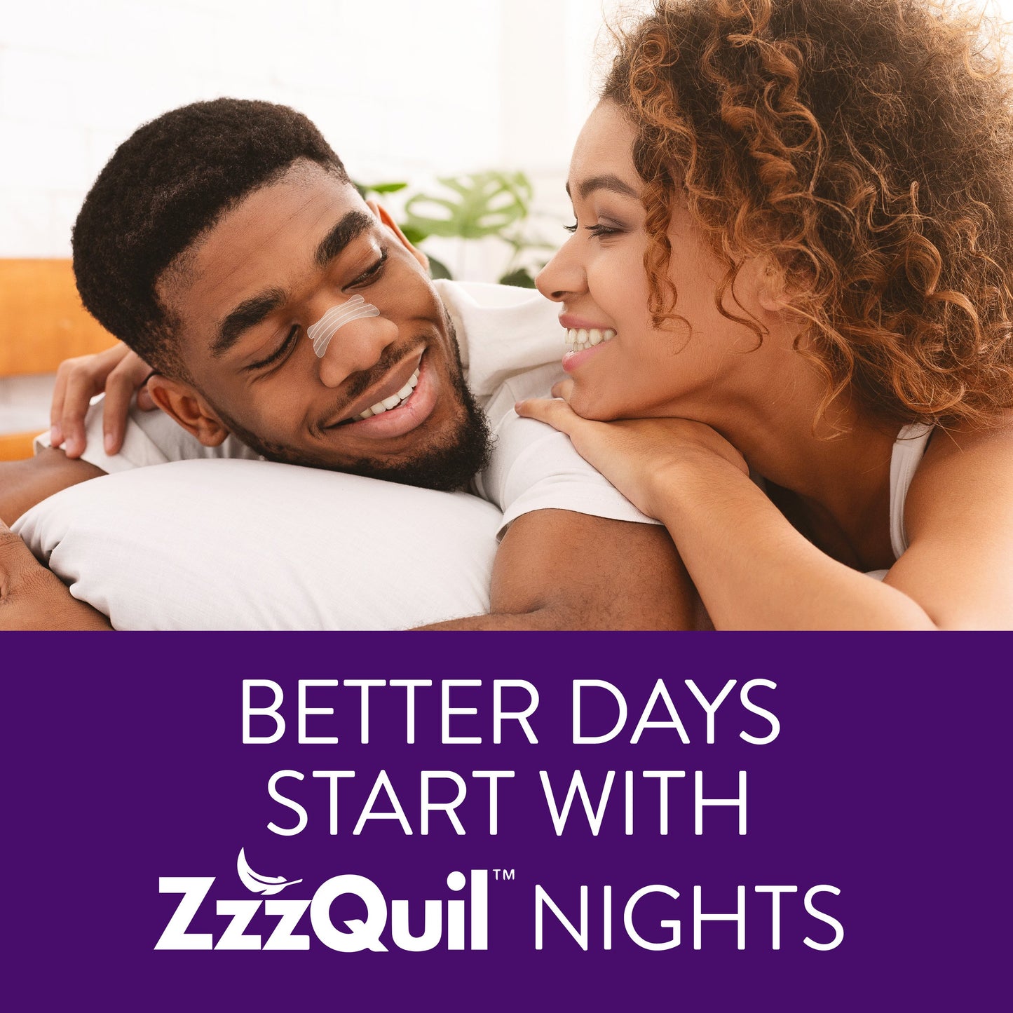 Vicks ZzzQuil Sleep Nasal Strips, Snoring Relief from Nasal Congestion