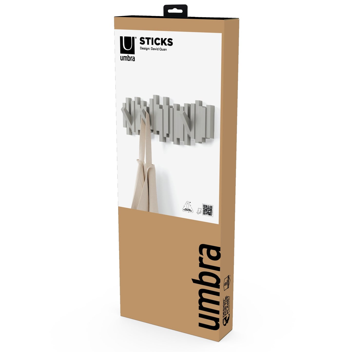 Umbra Sticks Multi Wall Hook - Grey