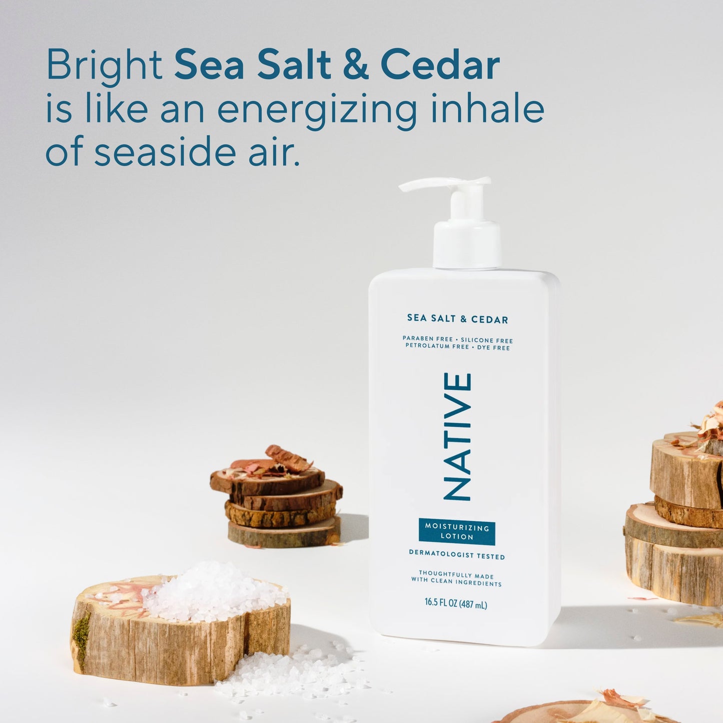 Native Moisturizing Lotion - Sea Salt & Cedar