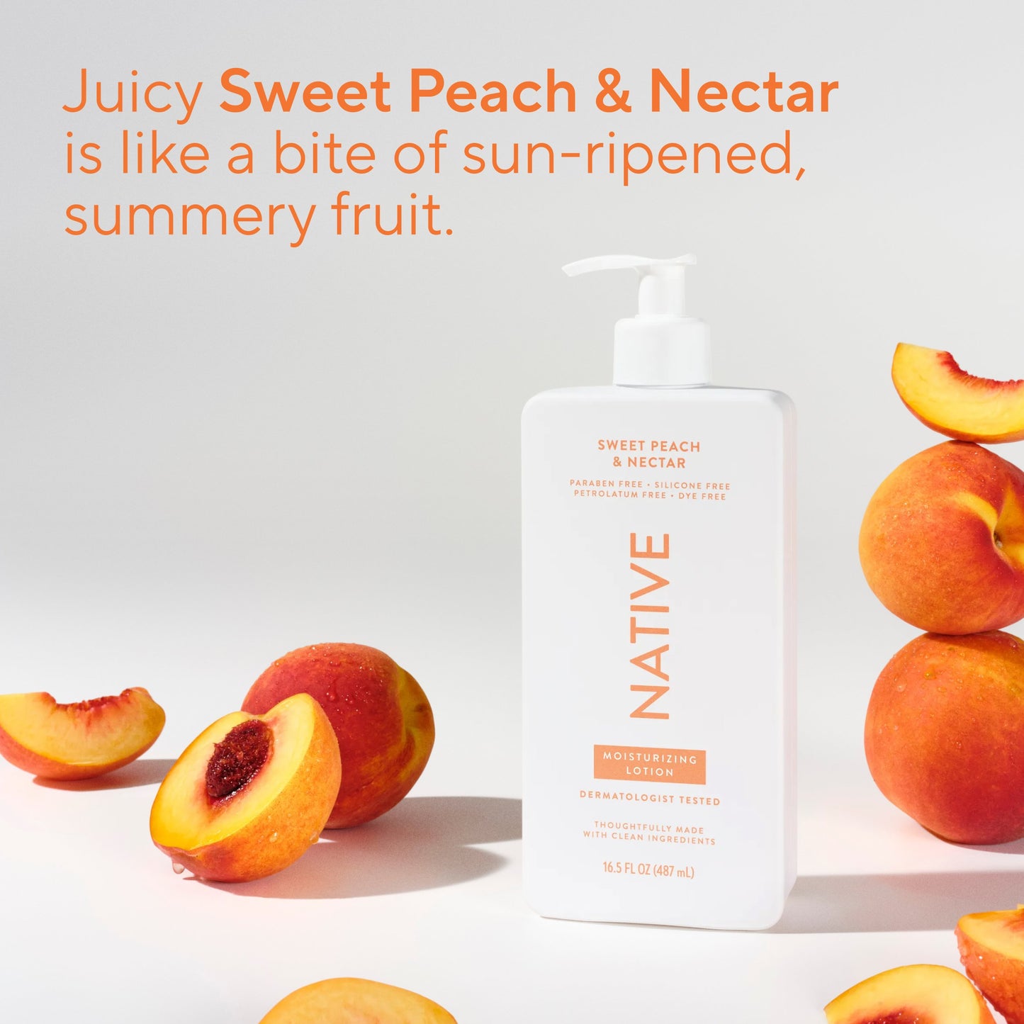 Native Moisturizing Lotion - Sweet Peach & Nectar
