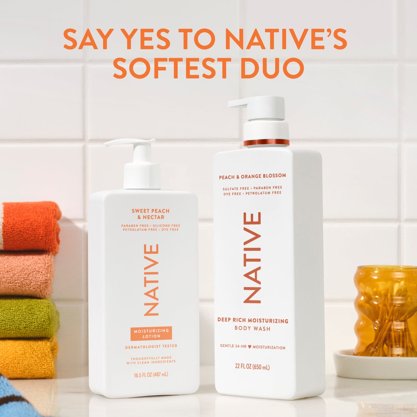 Native Moisturizing Lotion - Sweet Peach & Nectar