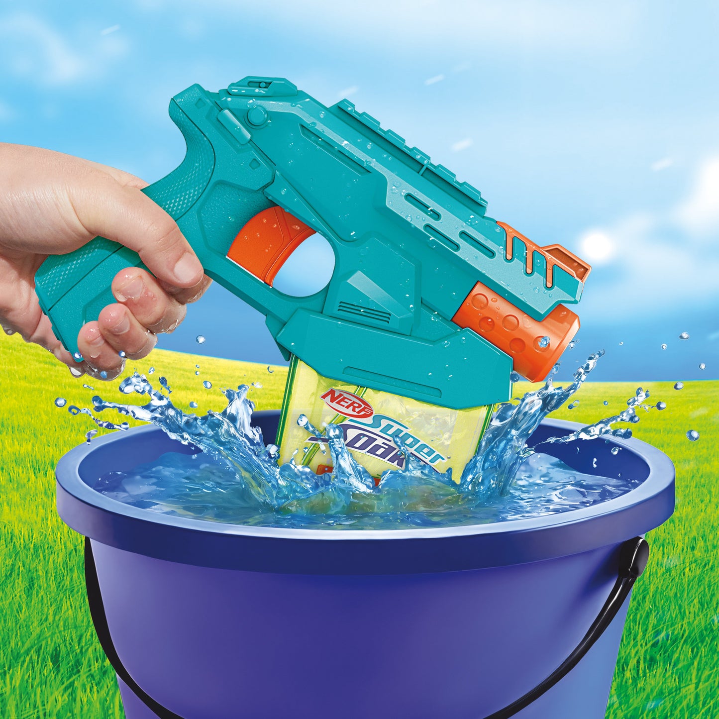 Nerf Super Soaker Mini Dunk Fill Water Blaster