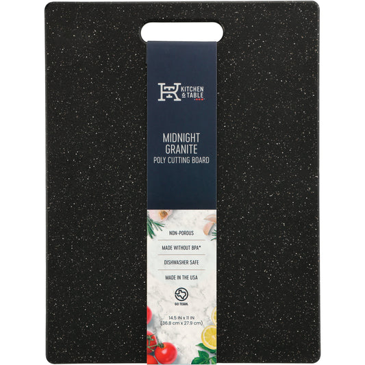 Kitchen & Table by H-E-B Midnight Granite Poly Cutting Board