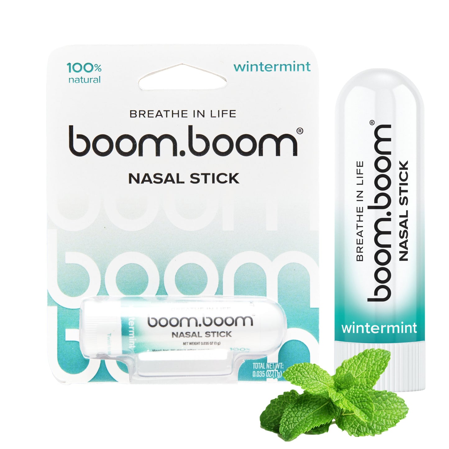 BOOMBOOM NATURALS INHALER NASAL WNTRMNT 1PK