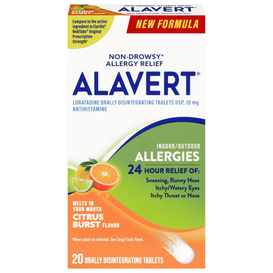 Alavert 24 Hr Allergy Relief Non-Drowsey Dissolving Tablets - Citrus Burst