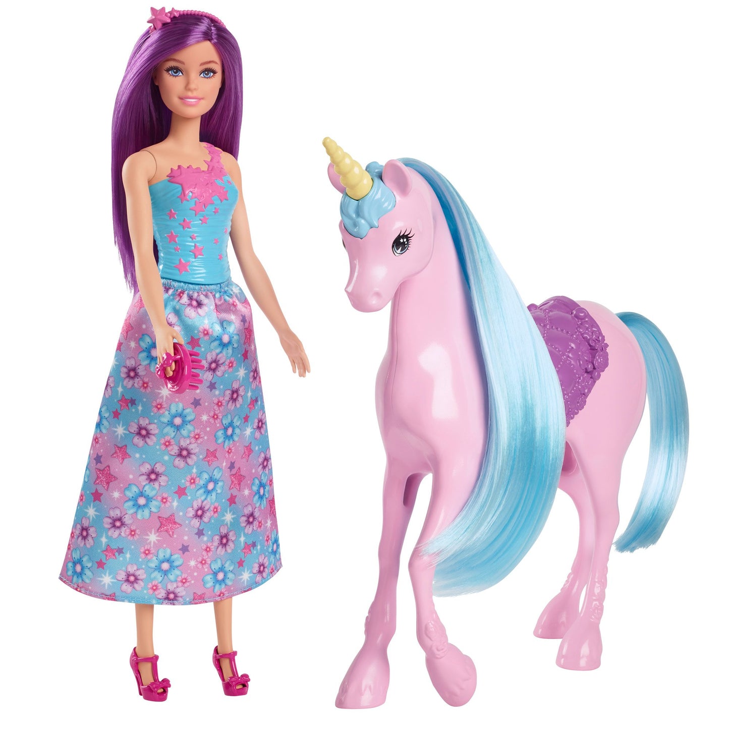 Barbie Fashion Doll & Unicorn