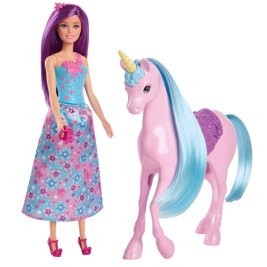 Barbie Fashion Doll & Unicorn