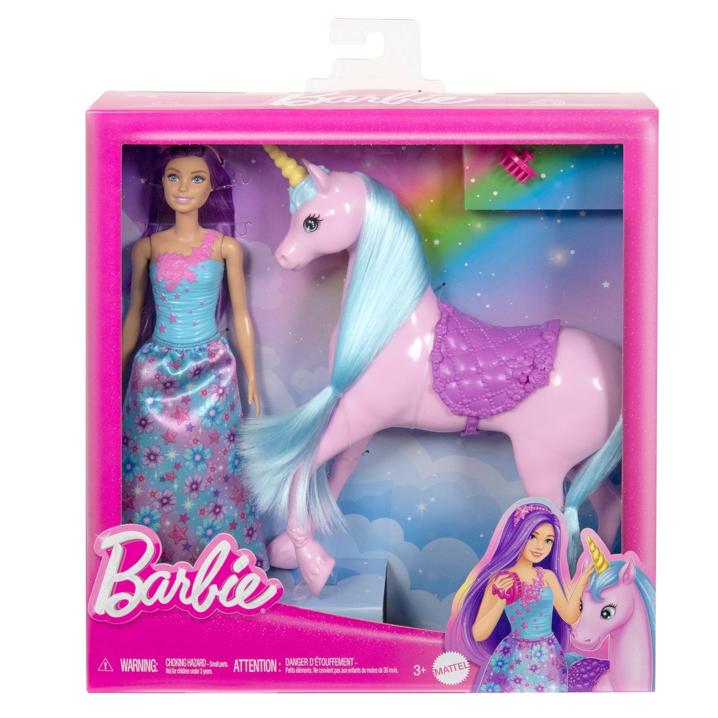 Barbie Fashion Doll & Unicorn