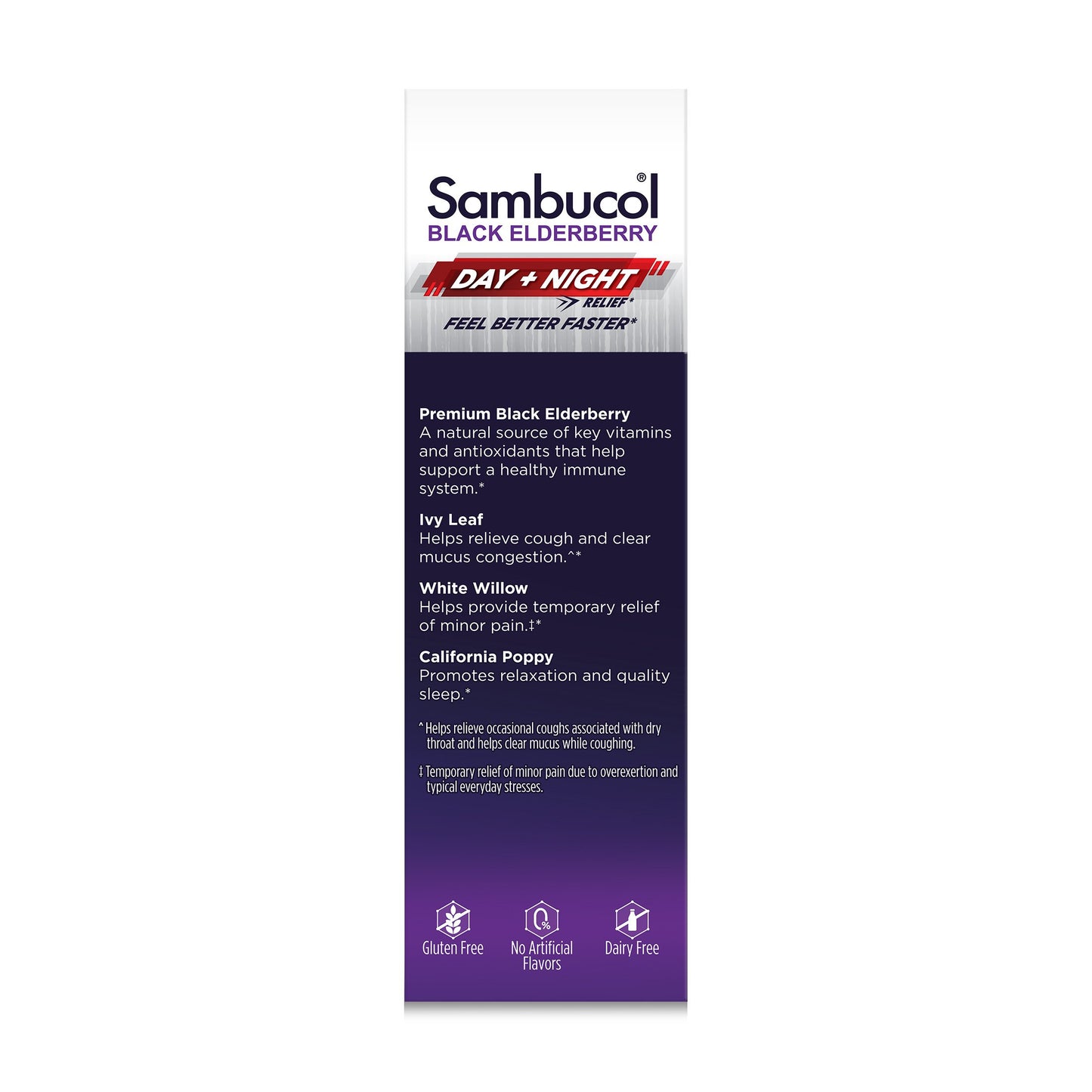 Sambucol Black Elderberry Day + Night Relief Capsules