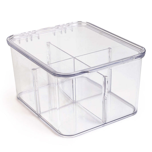 Smart Design 4-Compartment Tea Bag Organizer