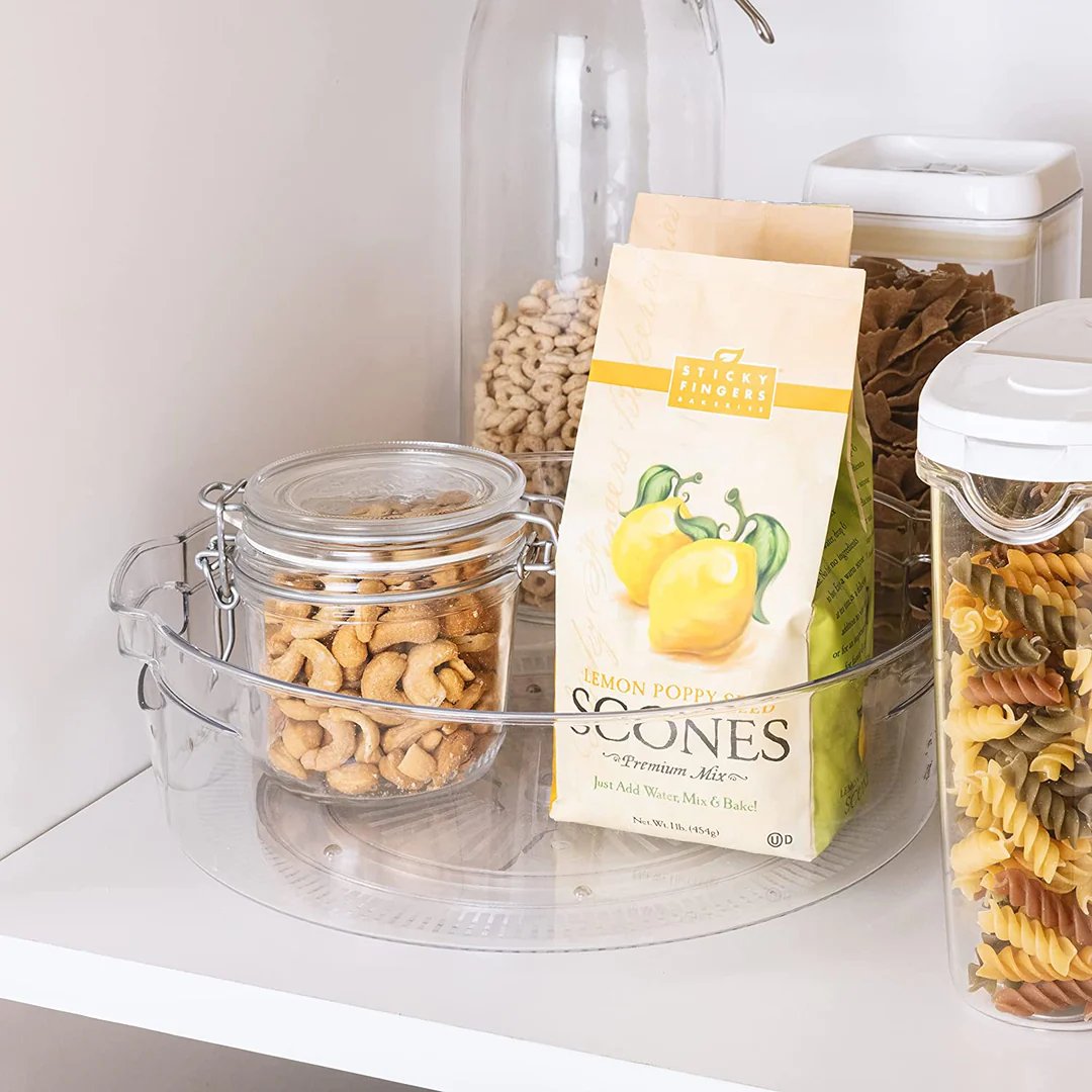 Smart Design Lazy Susan Turntable Organizer