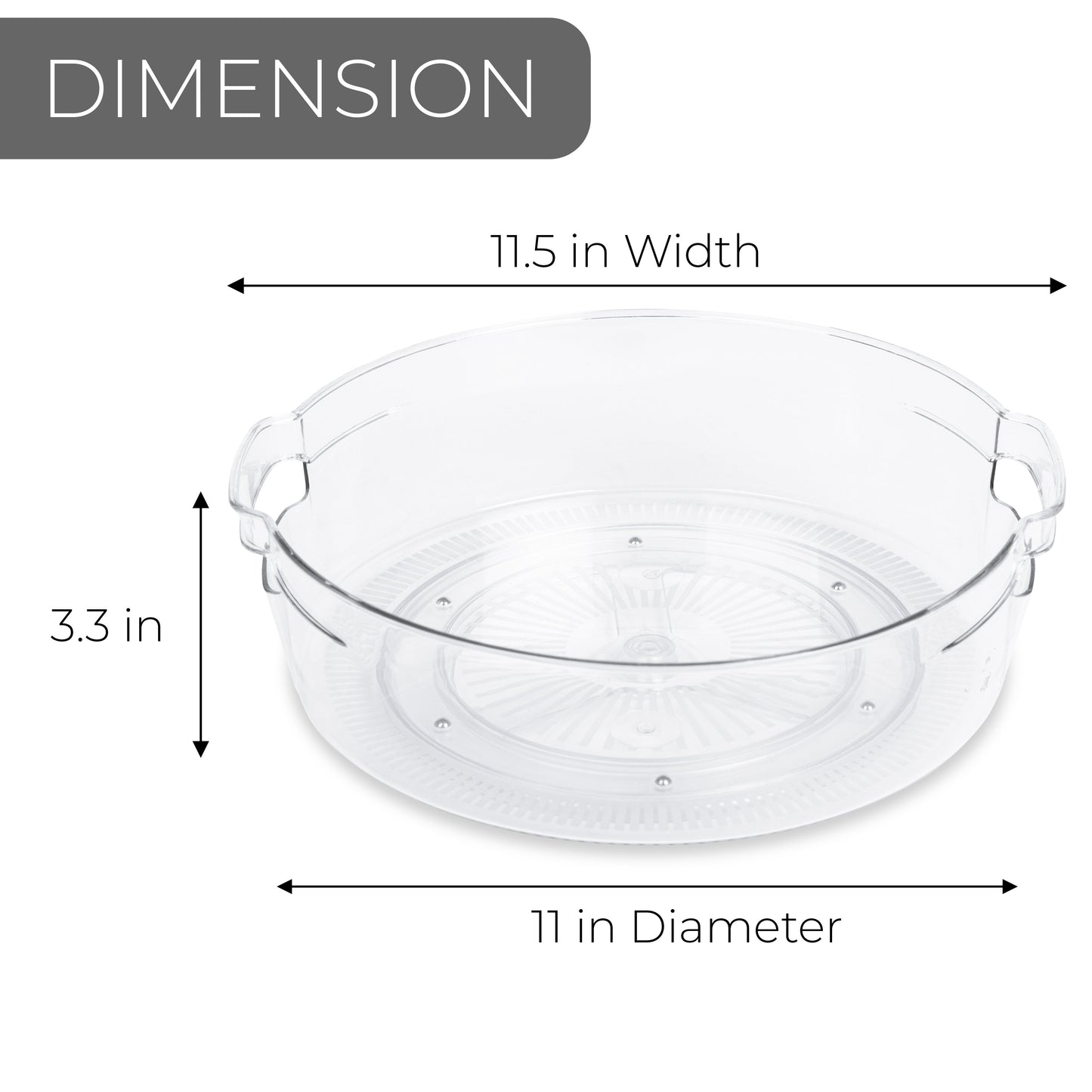 Smart Design Lazy Susan Turntable Organizer
