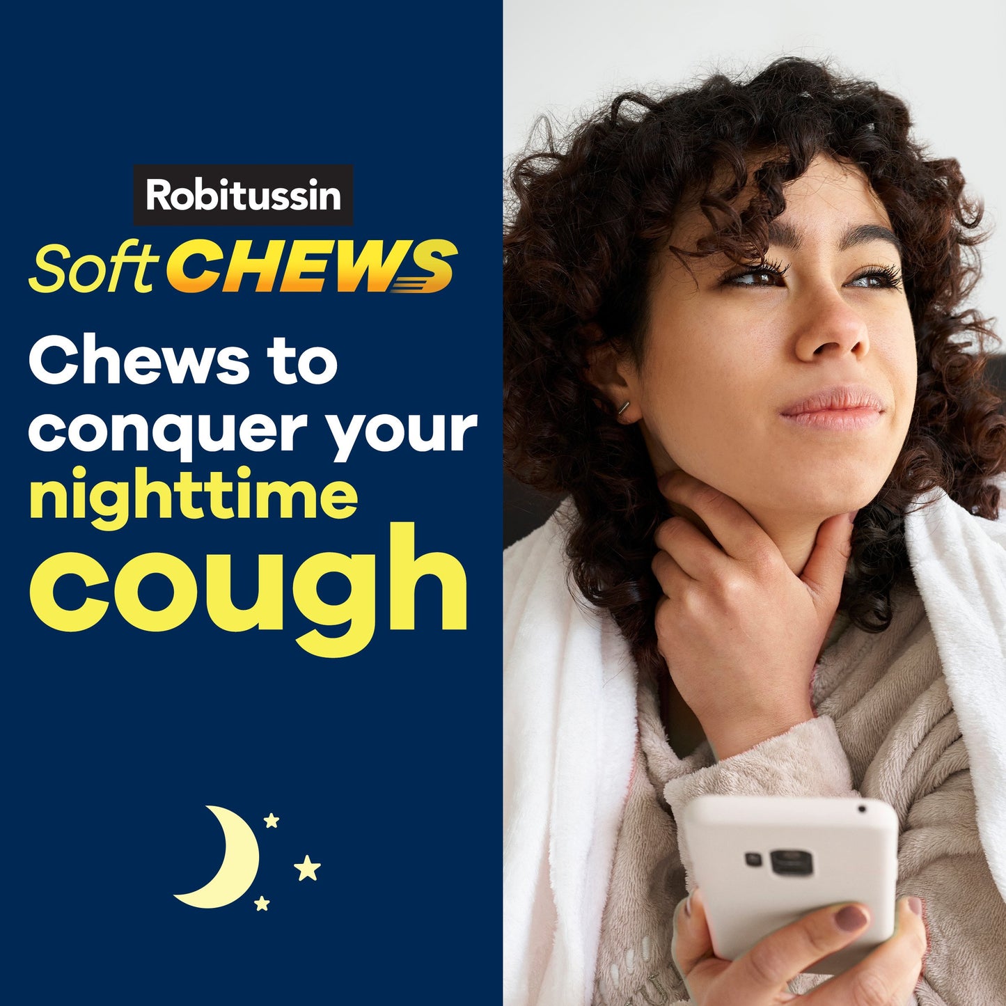 Robitussin Soft Chews, Nighttime Cough DM, Adult Formula, Berry Flavor