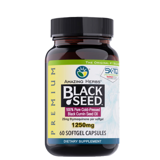 Amazing Herbs Black Seed Oil Soft Gels