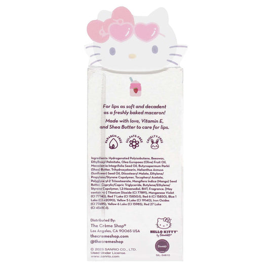 The Crème Shop  Hello Kitty Macaron Lip Balm - Strawberry Milk