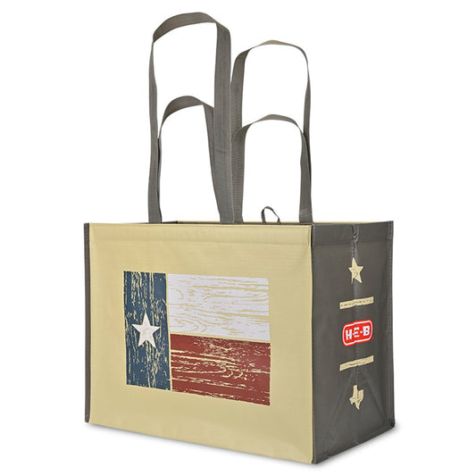 H-E-B Texas Flag Reusable Shopping Bag