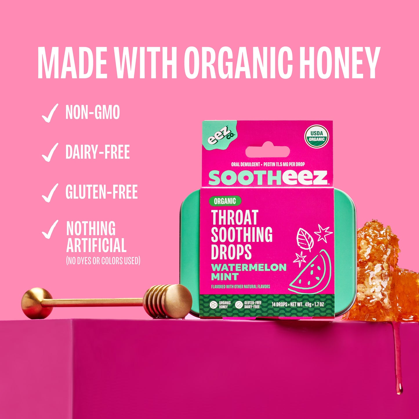 Sootheez Sore Throat Drops - Watermelon Mint