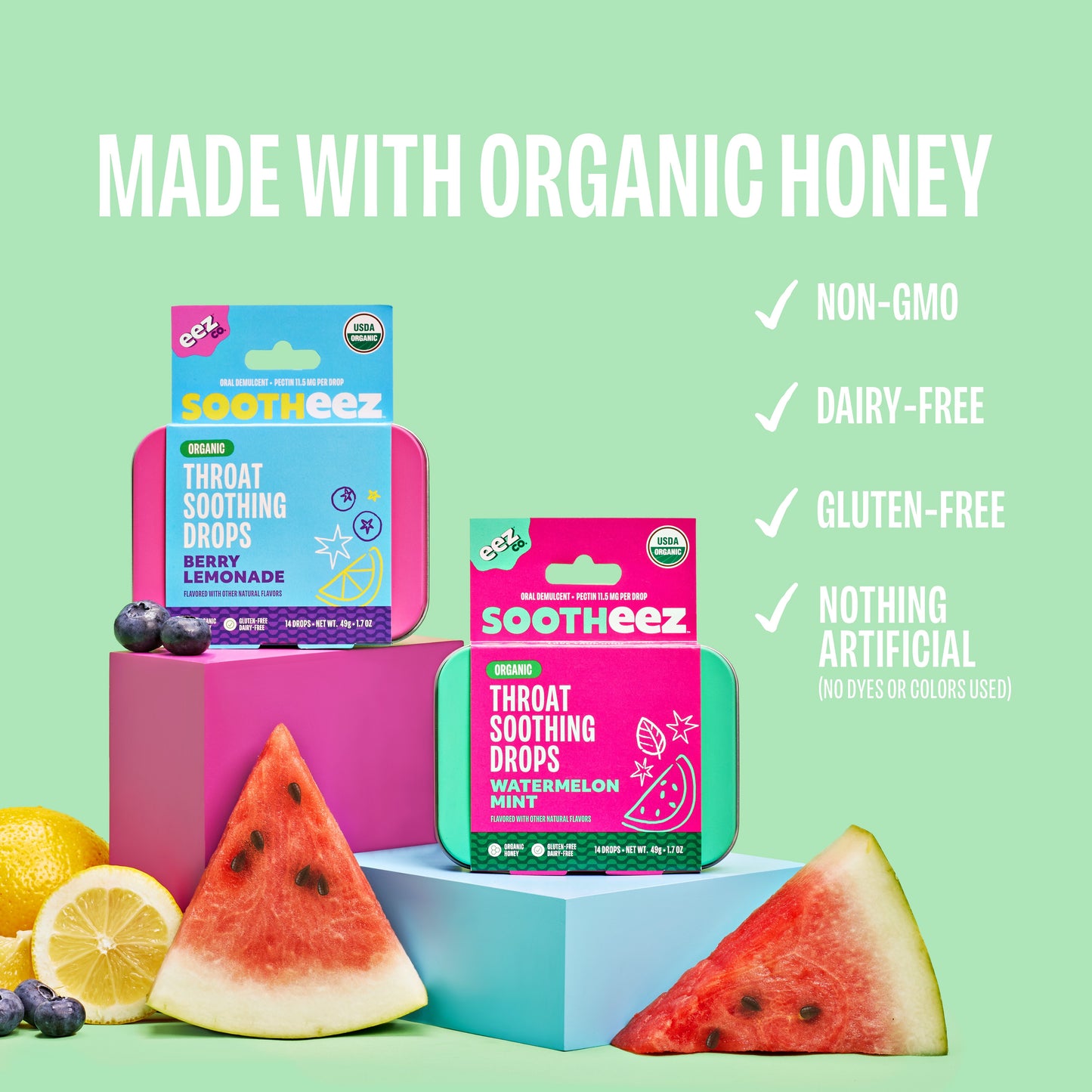 Sootheez Sore Throat Drops - Berry Lemonade