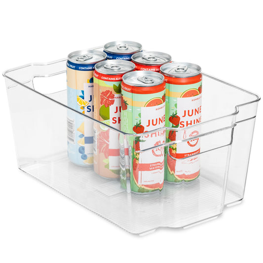 Smart Design Tall Fridge Storage Bins, 2 Pk