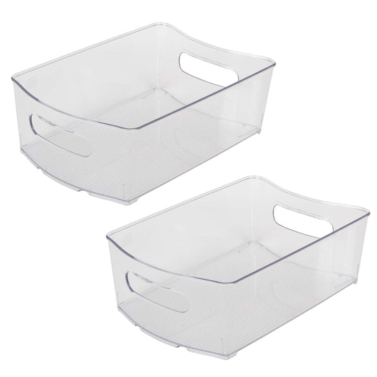Smart Design Fridge Storage Bins, 2 Pk