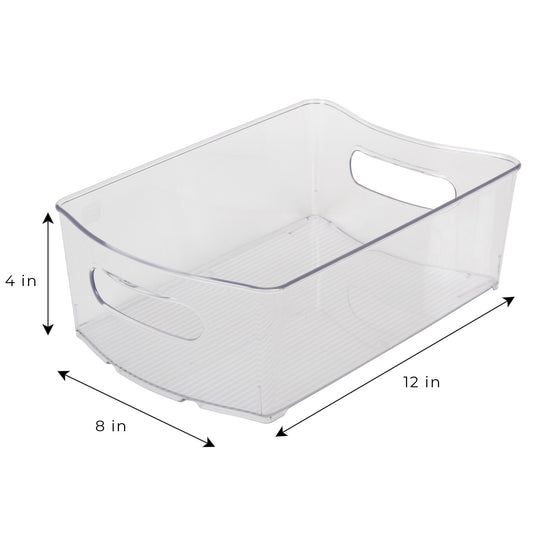 Smart Design Fridge Storage Bins, 2 Pk