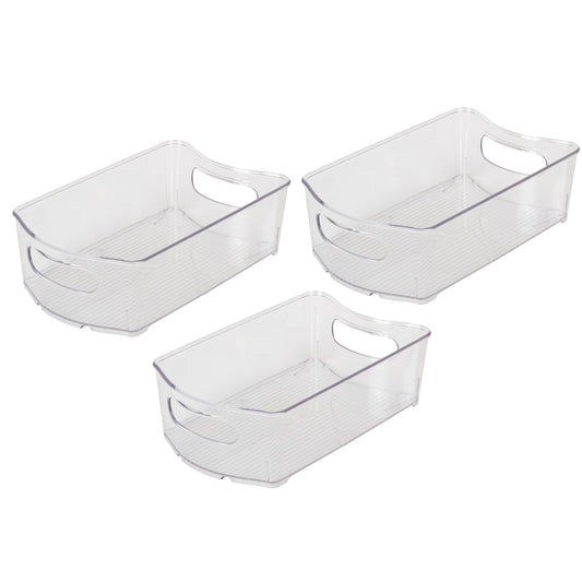 Smart Design Fridge Storage Bins, 3 Pk