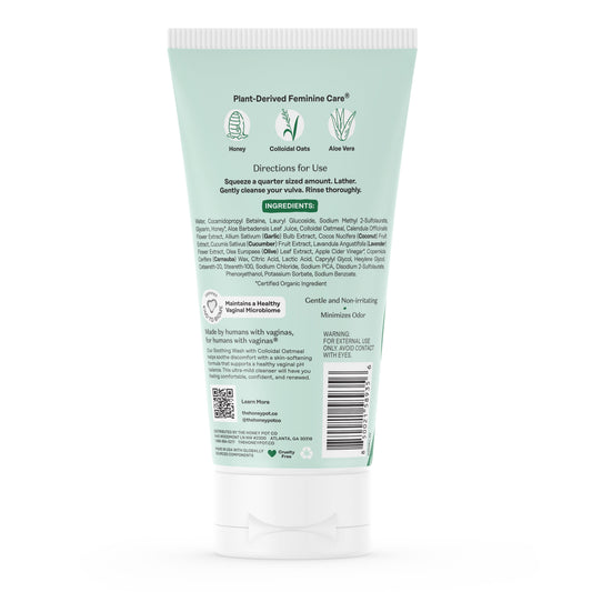 The Honey Pot Intimate Wash - Soothing with Colloidal Oatmeal